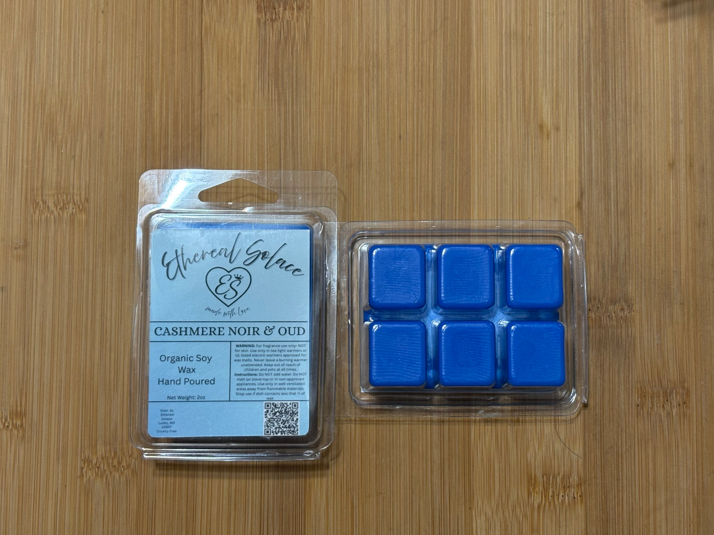 Cashmere Noir & Oud| hand poured wax melts| 2 oz