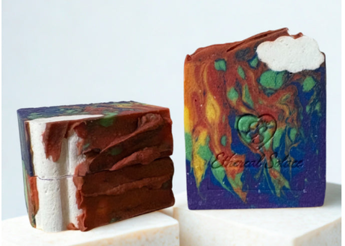 Beyond the rainbow| handmade artisan soap| 4 oz