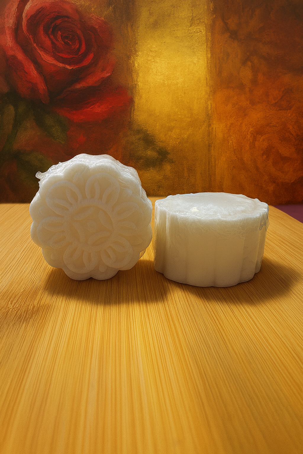 Crowned in Rosewood| handmade shower steamers| 6oz