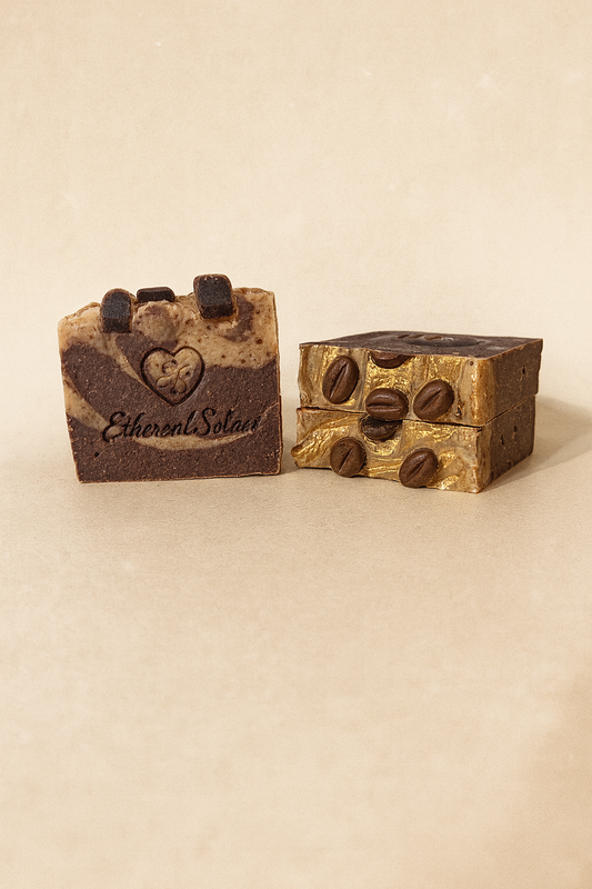 Caramel Gold Luxe| handmade artisan soap| 4 oz