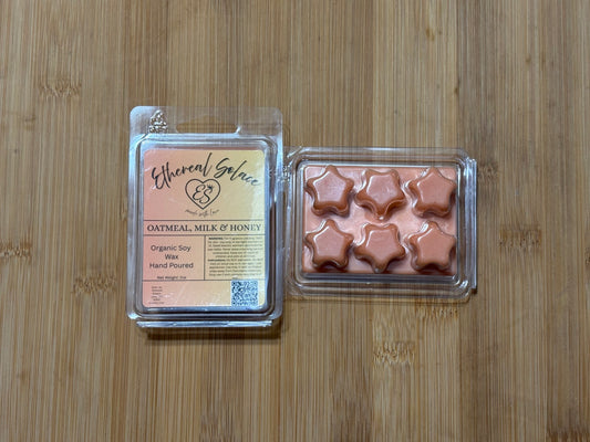 Oatmeal, Milk & Honey| hand poured wax melts| 2 oz