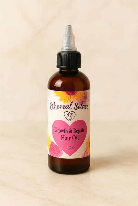 Growth & Repair Hair Oil| for High Porosity Hair| 4oz