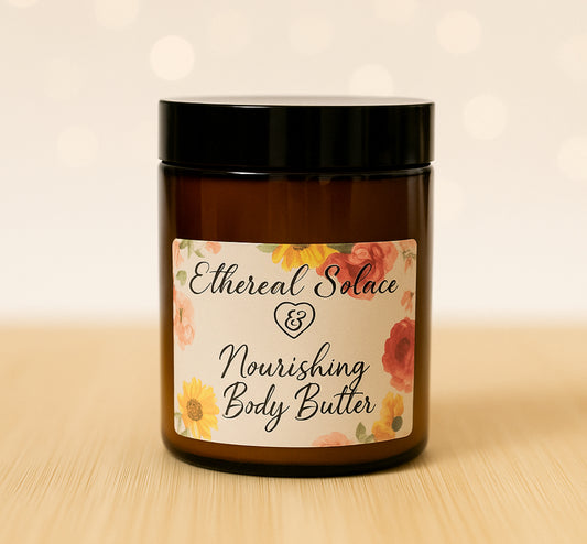 Whipped Body Butter| handmade unscented| 6 oz