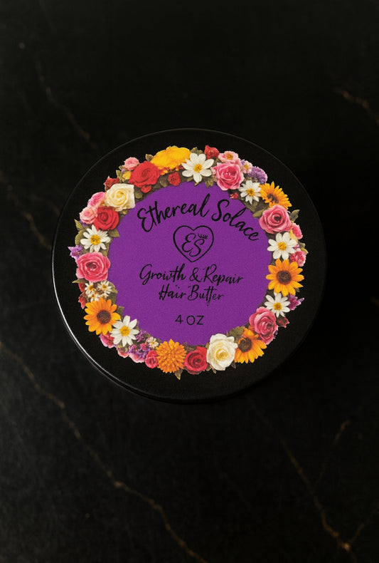 Growth and Repair Hair Butter| for Low Porosity Hair| 2 oz