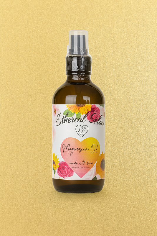 Magnesium oil| hand poured spray| 4 oz